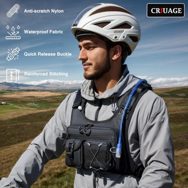 USA Original Patent Running Hydration Vest Backpack, Lightwe...