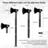 Military-Grade Survival Shovel High Carbon Steel Tactical Sh...