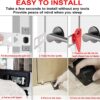 Portable Door Lock & Door Stop Alarm,Dual Protection Securit...