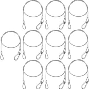 MFL. Stage Lights Safety Cables 110 lb Load Duty 31.5'' Stai...