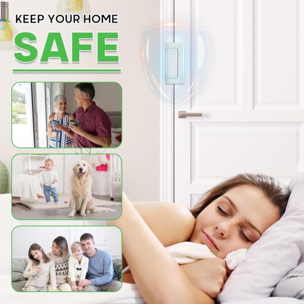 Home Security Door Lock, Childproof Door Reinforcement Lock,...