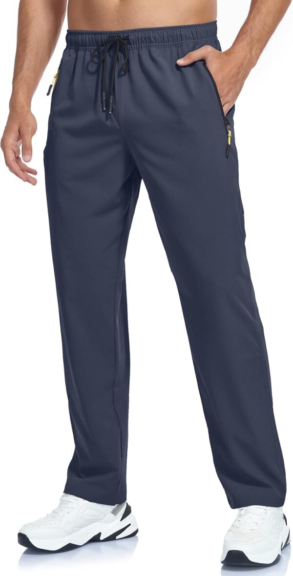 Men's Lightweight Hiking Pants Breathable Quick Dry Fit Wate...