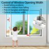 Window Locks (4 Sets), Window Locks for Up and Down Windows,...