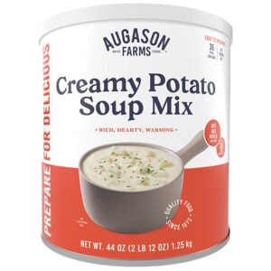 Augason Farms Creamy Potato Soup Mix Can, Emergency Food Sup...