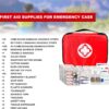 Travel-First Aid-Kit Car-Home 300PCS Survival-Kit Outdoor-Ad...