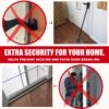 SECURITYMAN 2-in-1 Door Security Bar & Sliding Patio Door Se...