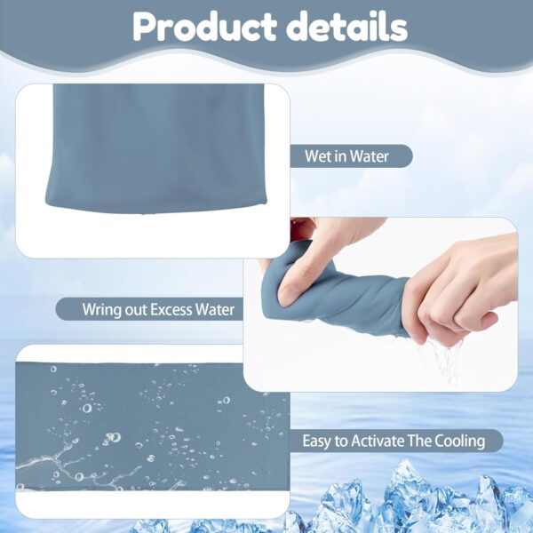 Honoson Cooling Towel Bulk - Neck & Face Cool Chilly Towels ...