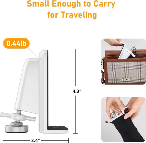 Portable Door Jammer for Travel - Door Stoppers Security Ant...