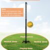 Garbuildman Tetherball Set with Ball & Rope for Outdoor Back...