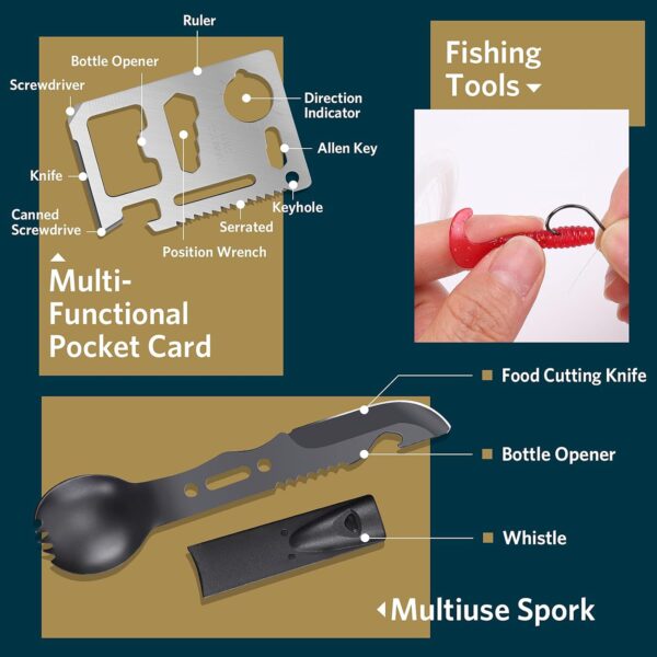 Survival Kits, Gifts for Christmas Men Dad Husband Him, 13 i...