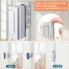 2 Pack Home Security Door Lock,Childproof Door Reinforcement...