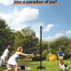Garbuildman Tetherball Set with Ball & Rope for Outdoor Back...