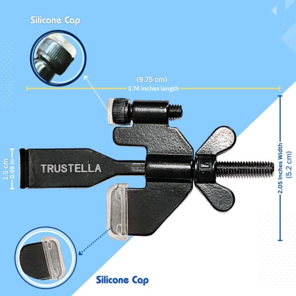 Original Trustella Heavy-Duty Portable Door Lock - Stainless...