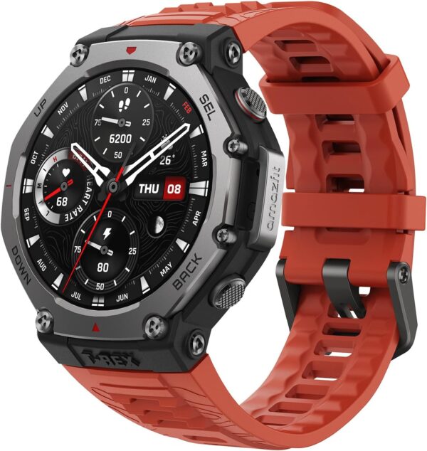 Amazfit Refurbished T-Rex 3 Rugged Military Smart Watch 48mm...