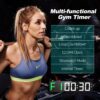 Gym Timer 15" Large LED Display Wall Clock | Interval Workou...