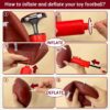 Football Toss Game with 4 Inflatable Balls, Football Throwin...