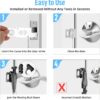 Upgraded Portable Door Lock & Door Stop Alarm, TOWODE Dual P...