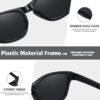 MEETSUN Polarized Sports Sunglasses for Women Men Driving Ru...