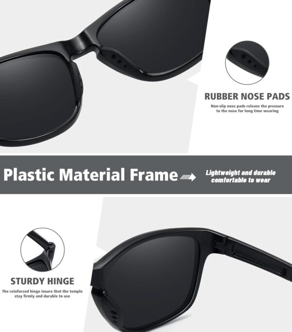 MEETSUN Polarized Sports Sunglasses for Women Men Driving Ru...