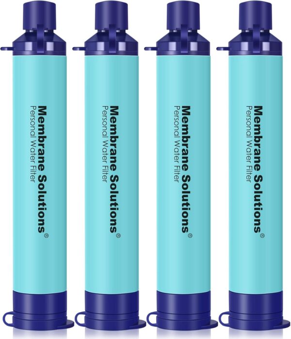 Membrane Solutions Straw Water Filter, Survival Filtration P...