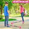 Ankle Skip Ball for Kids - Foldable Flash Wheel Skip Ball, O...