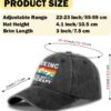 Funny Camping Hats Hiking is My Therapy Colorful Printed Bas...