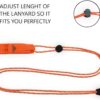 Emergency Whistles with Lanyard Safety Whistle Survival Shri...