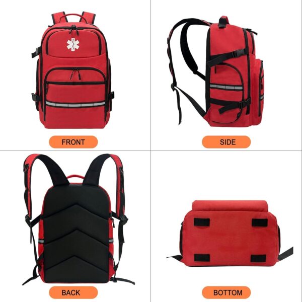 First Responder Bag, EMS Equipment Emergency Medical Supplie...