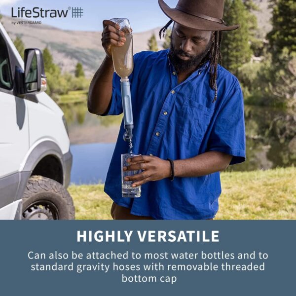 LifeStraw Peak Series Personal Water Filter for Hiking, Camp...