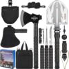 Survival Shovel Survival Axe, Camping Folding Shovels Hatche...