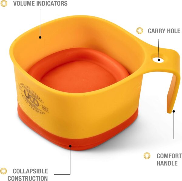UCO Collapsible Camp Cup for Camping, Backpacking, and Hikin...