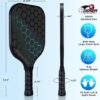 JoncAye Pickleball-Paddles-Set of 4 or 2 Rackets with Balls ...