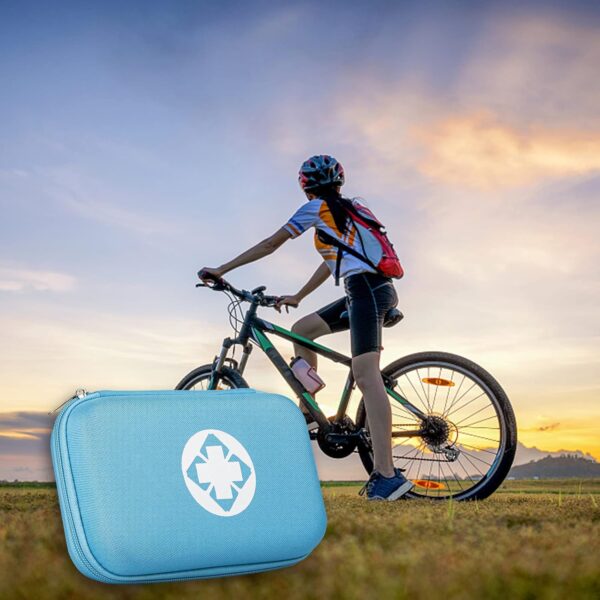 Car-Home Survival First-Aid Kit Emergency-Kit - Blue 273Piec...