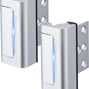 2 Pack Home Security Door Lock,Childproof Door Reinforcement...