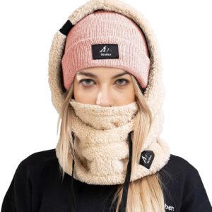 Senllen Balaclava Cold Weather Fleece Windproof Ski Mask Win...