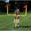 Franklin Sports Youth Football Goal-Post Set — Kids’ Footbal...