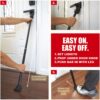 SECURITYMAN 2-in-1 Door Security Bar & Sliding Patio Door Se...
