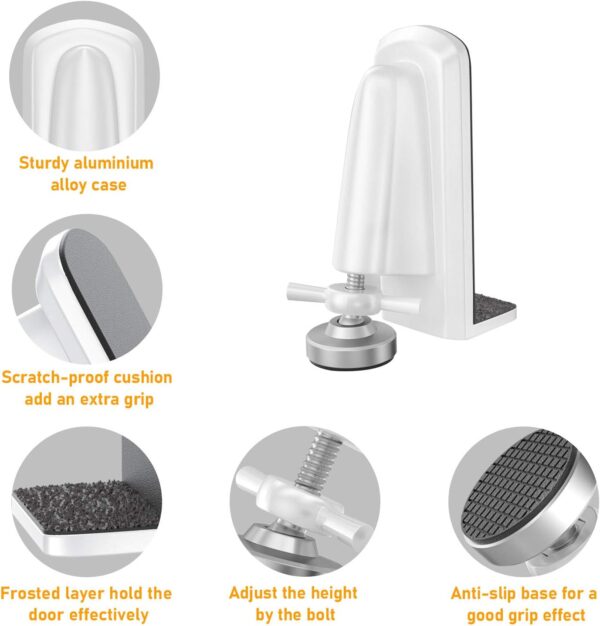 Portable Door Jammer for Travel - Door Stoppers Security Ant...