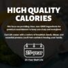 Long Term Food Supply Kit | 75g+ Daily Protein & 1,800+ Calo...