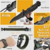 Survival Kit, Gifts for Men Dad Husband, Emergency Survival ...