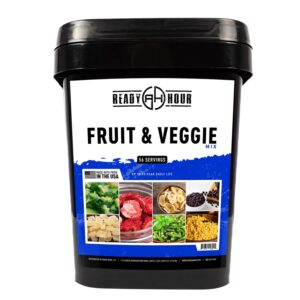 Ready Hour, Fruit & Veggie Mix, Non-Perishable Freeze-Dried ...