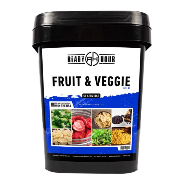 Ready Hour, Fruit & Veggie Mix, Non-Perishable Freeze-Dried ...