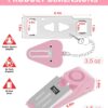 Hotel Door Lock & Door Stop Alarm,Dual Protection Security D...