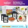 Heaven’s Harvest 25-Year Organic Family Food Kit — Emergency...