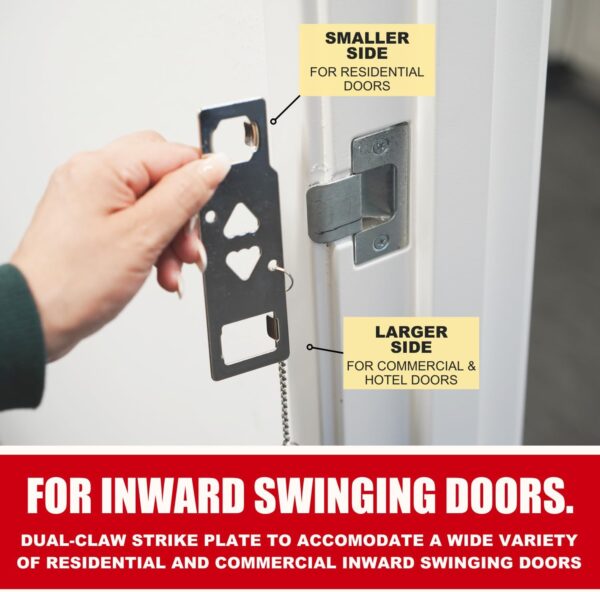 Securityman Portable Door Lock with Alarm | Hotel Door Locks...