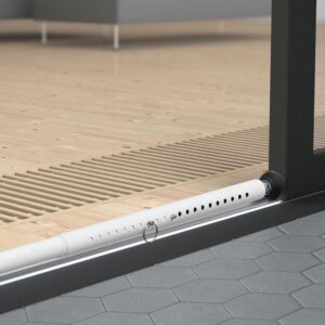 BeBecome Sliding Door Security Bar，17-50 inch Adjustable Pat...