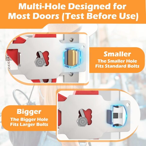 Portable Door Lock Travel Door Locks for Hotel Rooms Apartme...