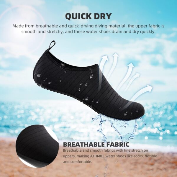 Water Shoes for Women Men Quick-Dry Aqua Socks Swim Beach Ba...
