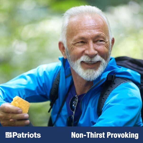 4Patriots Emergency Food Bars: Non-Perishable S.O.S Ration D...