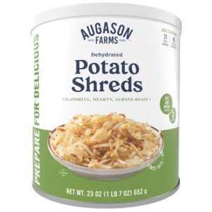 Augason Farms Dehydrated Potato Shreds Can, Emergency Food S...
